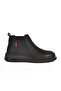 Black Nubuck Genuine Leather Men's Chelsea Boots 260042 m