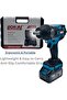 128VF Brushless Cordless Impact Wrench, 600N.m High Torque Power Tool, 5.0Ah Battery, Variable - 8