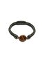 316L Stainless Steel Natural Stone Leather Men's Bracelet - 2