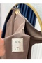 Amine Sleeve Label Detailed Dress-Eu2400 Earth - 3