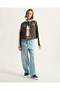 Cinched Check 5 فضفاض - 6
