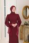 Firuze Abiye Bordo SN110 - 2
