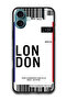 Protective Case Anti Scratch Shock Proof Cover For iPhone 16 Plus (6.7)-inch London boarding pass