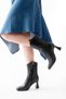 Women's New Heel Boots Short Boots Women's Shoes 8-0-5 - 2