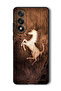 Case Compatible with OnePlus Nord 5 6.83 Inch Protection Shockproof Bumper Cover Leather Horse