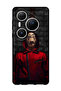 Case Compatible with Huawei Pura 80 Pro Plus 6.8 Inch Protection Shockproof Cover Red Jokar Mask