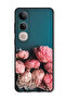 Case Compatible with Vivo V50 Lite Protection Shockproof Bumper Cover Flowers
