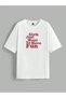 Girl Just Have Fun Design Printed Cotton Tshirt - 3