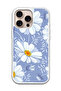 Protective Case Cover For APPLE IPHONE 16 Pro Max White Yellow Flower (White Bumper)