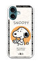 Protective Case Cover For APPLE IPHONE 16 Plus Snoopy (White Bumper)