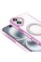 iPhone 16 Plus Case Magsafe Enabled Stone Design Rose Gold Cover Loggerhead - 3