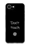 Case Compatible with Apple iPhone 16e 6.1 Inch Protection Shockproof Bumper Cover - Dont touch (2)