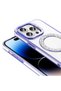 iPhone 15 Pro Max Case Magsafe Featured Stone Design Purple Cover Loggerhead - 3