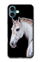 Protective Case Anti Scratch Shock Proof Bumper Cover For iPhone 16 Plus (6.7)-inch White Horse