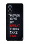 Protective Case Anti Scratch Shock Proof Bumper Cover For OnePlus Nord CE4 Lite Never Give Up Great