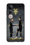 Case Compatible with Vivo V50 Lite Protection Shockproof Bumper Cover Messi Ronaldo Goat