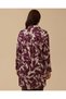Plus Size Patterned Shirt Tunic - 2