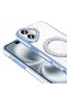 iPhone 16 Plus Case Magsafe Enabled Stone Design Blue Cover Loggerhead - 3