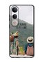 Case Compatible with Vivo V50 Lite Protection Shockproof Bumper Cover To Travel Is To Live