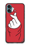 Protective Case Anti Scratch Shock Proof Bumper Cover For iPhone 16 Plus (6.7)-inch Snap Love Red