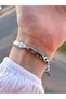 Vintage Series Small Case Steel Blackening Color Not Throw Women Wristwatch+Bracelet Bd1222.220 - 3
