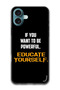 Protective Case Anti Scratch Shock Proof Bumper Cover For iPhone 16 Plus (6.7)-inch Educate yourself
