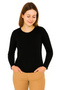Long Sleeve Crew Neck Tank Top Body
