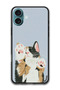 Protective Case Anti Scratch Shock Proof Bumper Cover For iPhone 16 Plus (6.7)-inch Cat paws 1