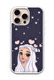 Protective Case Cover For APPLE IPHONE 16 Pro Max Love Star Background (White Bumper)