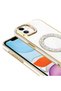 iPhone 11 Case Magsafe Featured Stone Design Gold Cover Loggerhead - 3