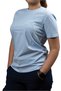 Fit Cut Blue Crew Neck Unisex T-Shirt