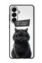 Protective Case Anti Scratch Shock Proof Cover For Samsung Galaxy S25 Plus Dont Touch My Phone Cat
