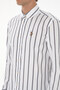 Men's Navy Blue Long Sleeve Shirt 50308318-Vr033 - 7