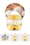 Stainless Steel Electric Egg Cooker, Egg Steamer, Double Layer Boiled Egg Cooker, Can Cook - 5