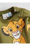 Green Crew Neck Lion King Printed Baby Boy Sweatshirt and Sweatpants Set of 2 - 4