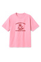 Oversize Pink Unisex Raccoon Printed T-Shirt T-Shirt