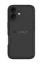 iPhone 16 Plus Black Protective Liquid Silicone Shockproof Case - Google it
