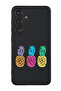 Protective Liquid Silicone Shockproof Case For Samsung Galaxy S25 (Black) - pineapple