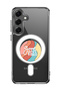 Case for Samsung Galaxy S25 Plus Compatible with MagSafe, Cover Good vibes (2)