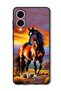 Case Compatible with Samsung Galaxy S25 Edge 6.7 Inch Protection Shockproof Cover Horse Painting