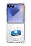 Case for Samsung Galaxy Z Flip 7 Compatible with MagSafe, Shockproof Phone Cover Car