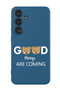 Protective Liquid Silicone Shockproof Case For Samsung Galaxy S25 Plus (Blue) - Good things