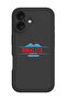 iPhone 16 Plus Black Protective Liquid Silicone Shockproof Case - Himalaya extreme hiking