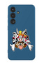 Protective Liquid Silicone Shockproof Case For Samsung Galaxy S25 Plus (Blue) - Looney Tunes