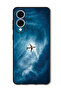 Case Compatible with Samsung Galaxy S25 Edge 6.7 Inch Protection Shockproof Cover Plane In The Sky
