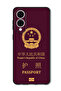 Case Compatible with Samsung Galaxy S25 Edge 6.7 Inch Protection Shockproof Cover China Passport