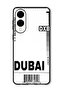 Case Compatible with Samsung Galaxy S25 Edge 6.7 Inch Protection Shockproof Cover DXB Boarding pass