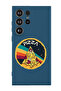 Protective Liquid Silicone Shockproof Case For Samsung Galaxy S25 Ultra (Blue) - Pizza