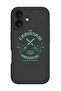iPhone 16 Black Protective Liquid Silicone Shockproof Case - The chainsaw