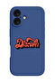 iPhone 16 Plus Blue Protective Liquid Silicone Shockproof Case - Discover